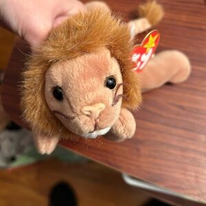 Roary the Lion Ty Beanie Baby